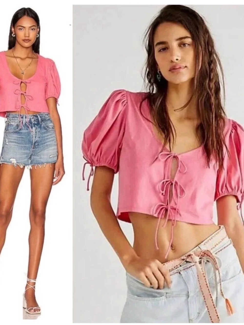 Free People Kitty Crop Top
